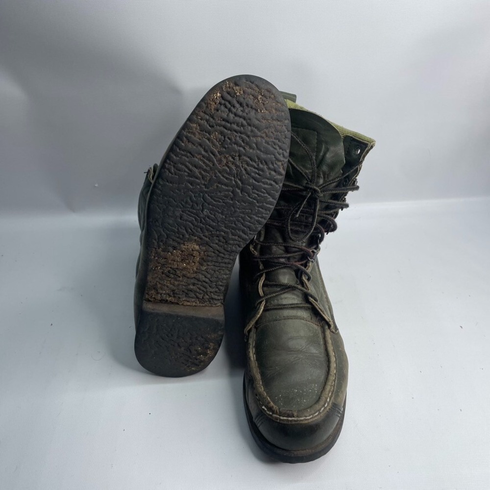 Vintage Red Wing Irish Setter Green Leather‎ Sport Boots size 10 D - Picture 9 of 10